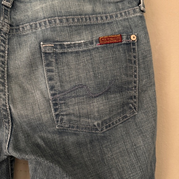 7 for all mankind capri Roxanne jeans size 26 - Picture 5 of 6
